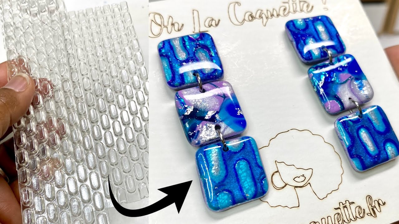 🔴 Quand la récup devient texture : création de bijoux en pâte polymère - part 2