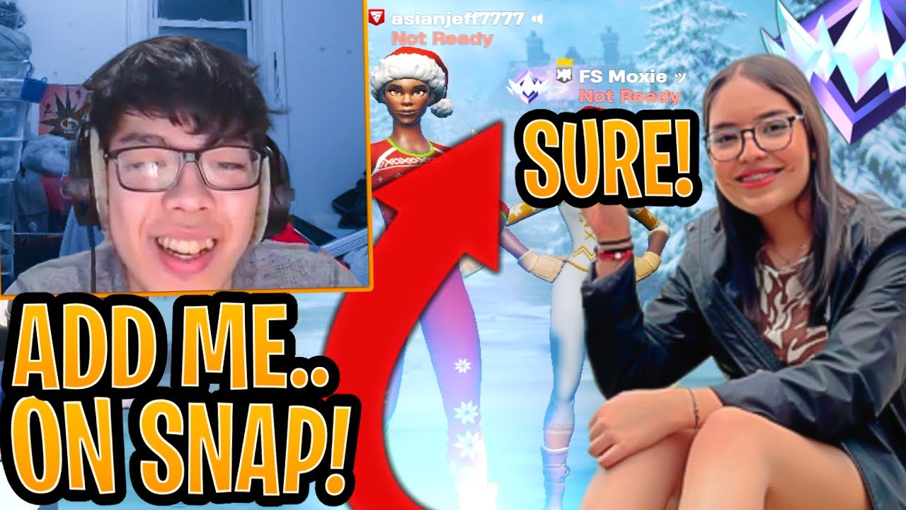 AsianJeff W RIZZ with FEMALE Pro Playing Unreal Together!