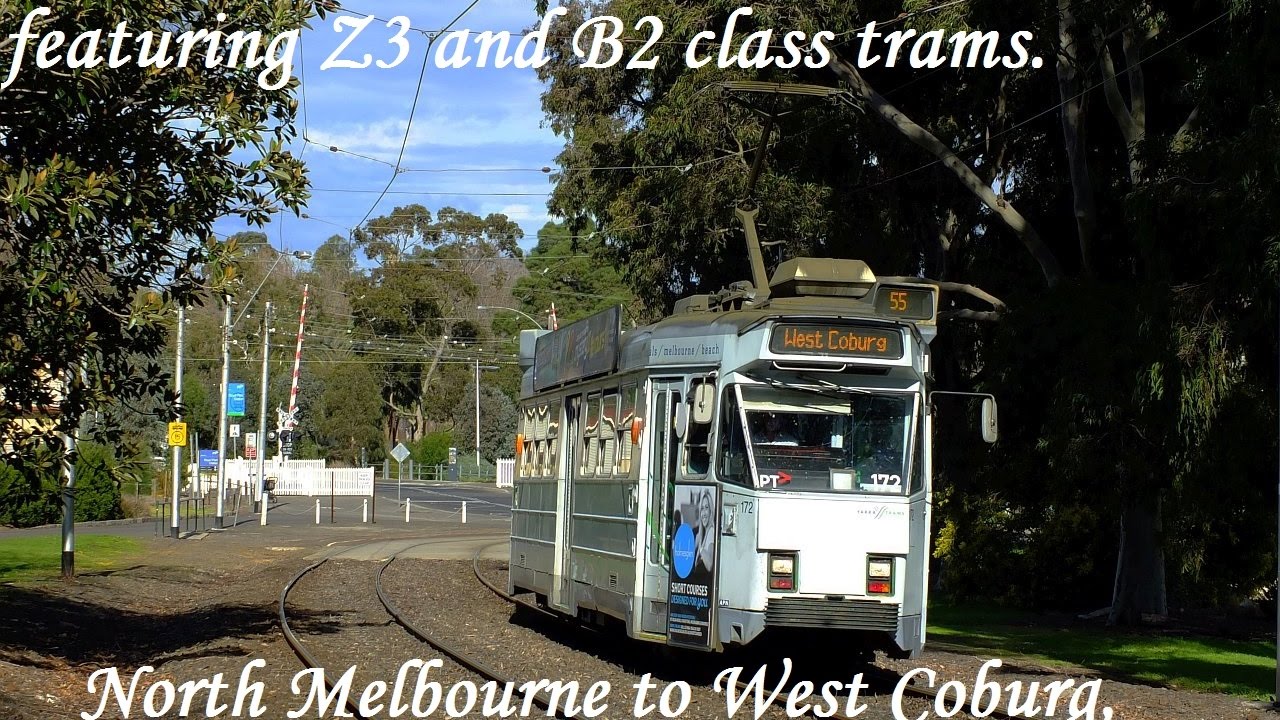 Melbourne Trams. West Coburg line, April 2014