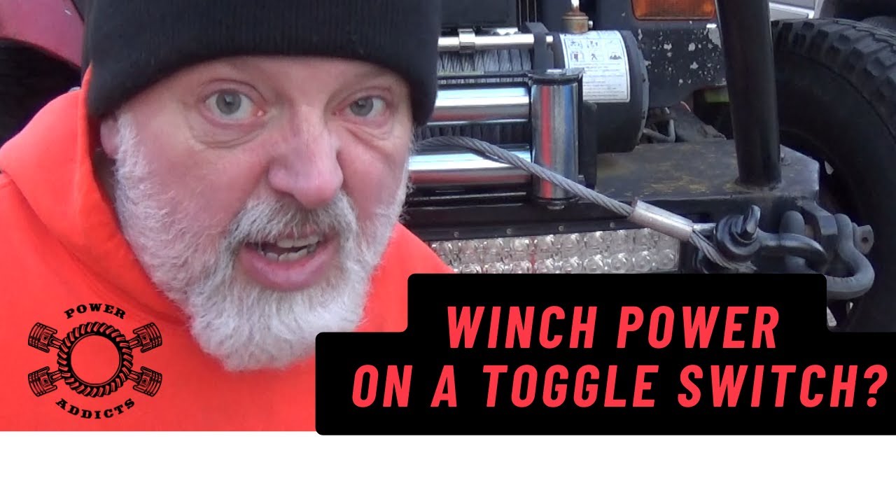 I added a Power Toggle Switch to my Recovery Winch! (It’s awesome!)