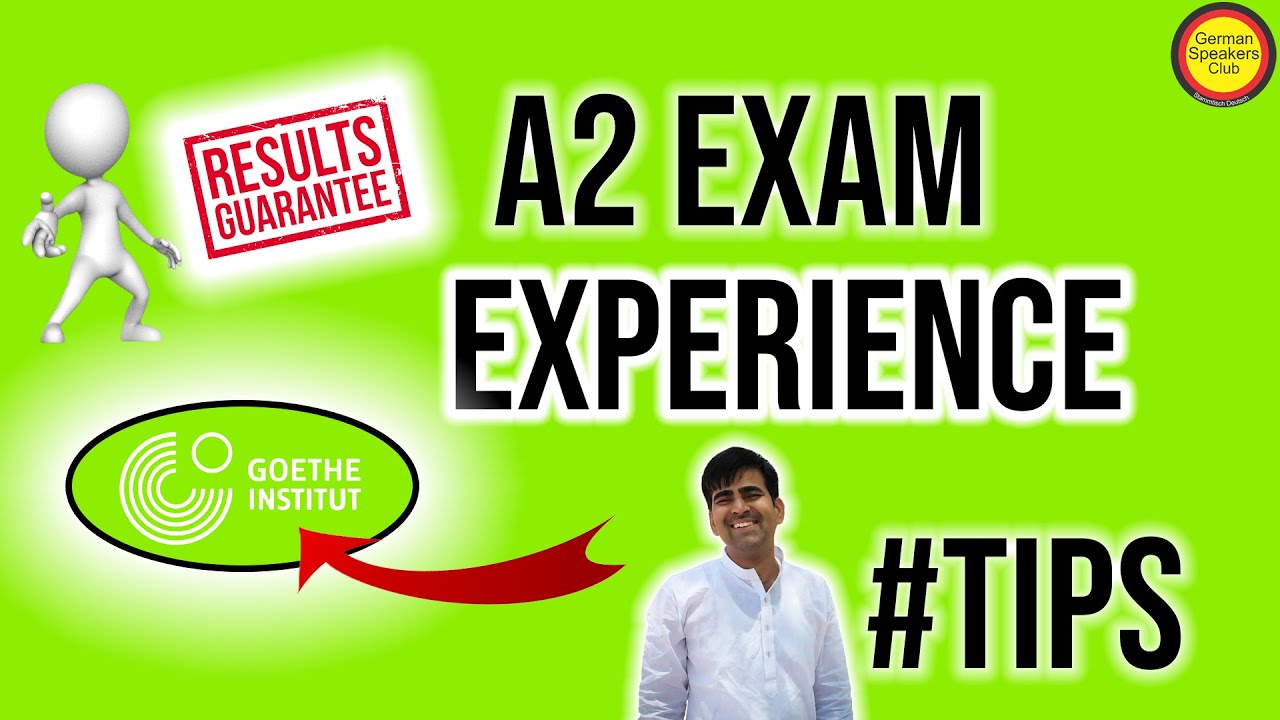 German A2 Exam Tips | A2 Exam Honest Speaking | Speaking #Goethe #Gemanspeakersclub