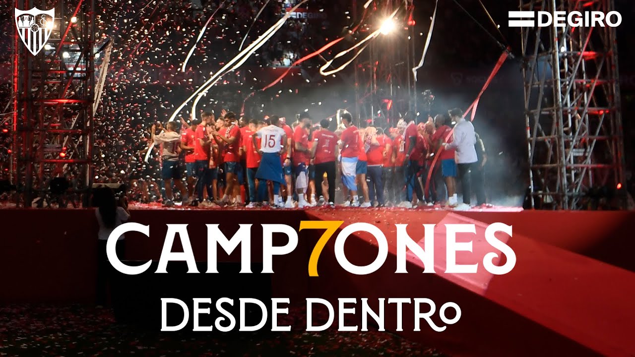 La celebración de los HEPTACAMPEONES de Europa
