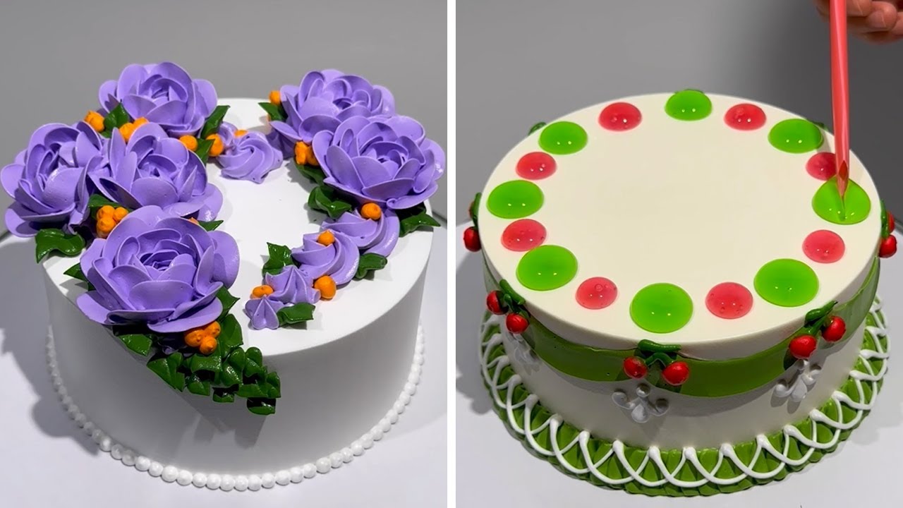 Более 1000 потрясающих уроков по украшению тортов для всех 😱 Самые вкусные рецепты шоколадных дес...