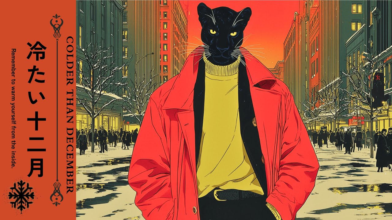 𝗖𝗢𝗟𝗗𝗘𝗥 𝗧𝗛𝗔𝗡 𝗗𝗘𝗖𝗘𝗠𝗕𝗘𝗥 冷たく | A Relaxing Reflection Session | Jazz, Soul, Funk Playlist #chilllofi