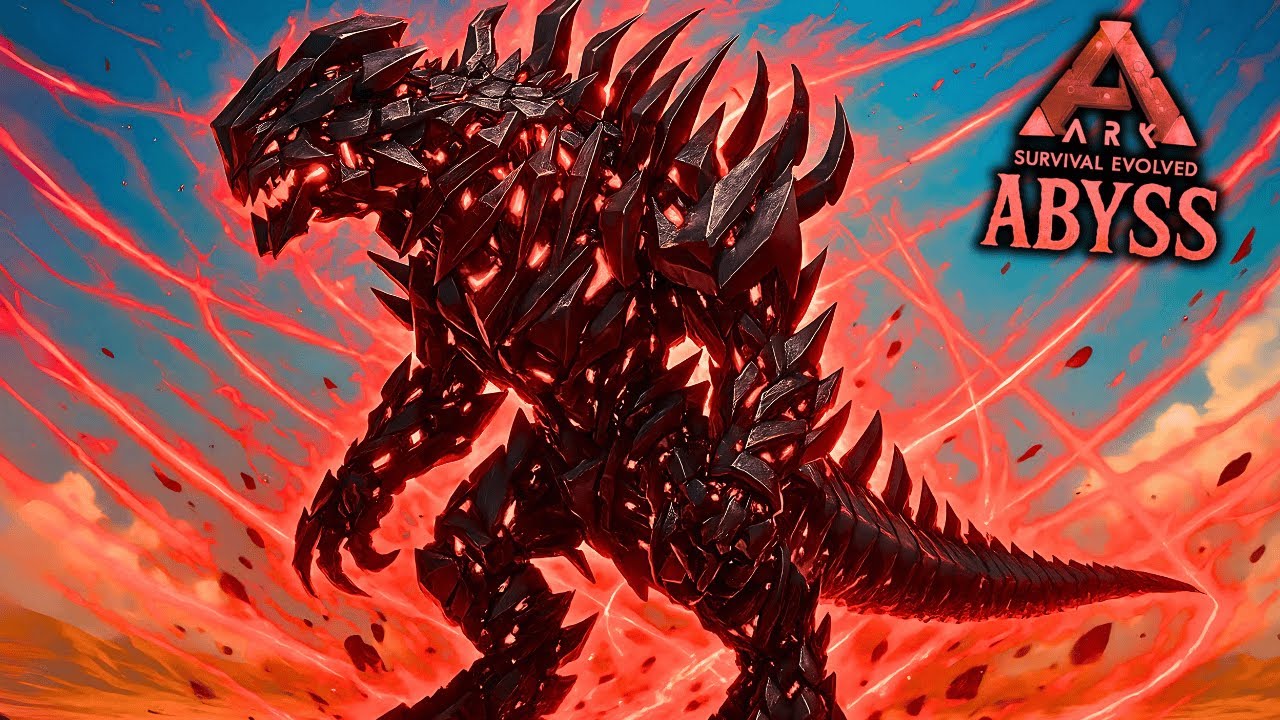 MECHA GODZILLA ATTACKED ME in ARK ABYSS&hellip;(DAY 2) 😱| Ark Survival Evolved ABYSS WORLD