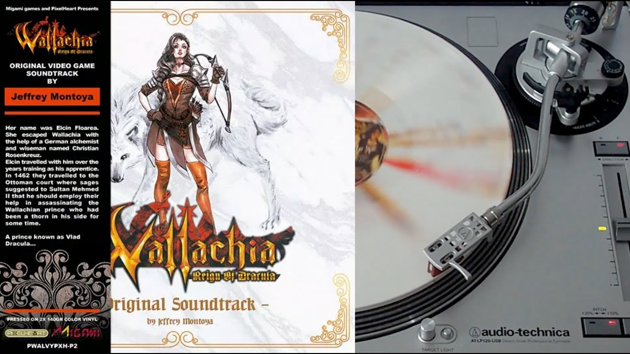 Wallachia: Reign Of Dracula - OST vinyl LP face C (Migami Games)