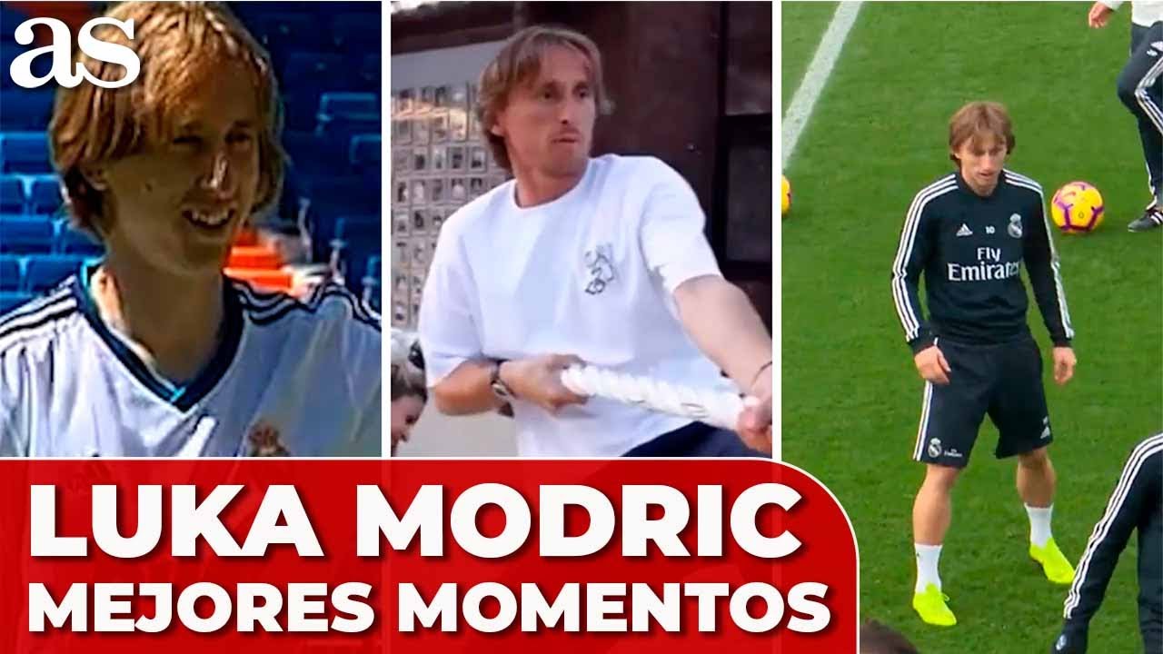 MEJORES MOMENTOS DE LUKA MODRIC EN EL REAL MADRID: VACILE A CRISTIANO, 6 CHAMPIONS...