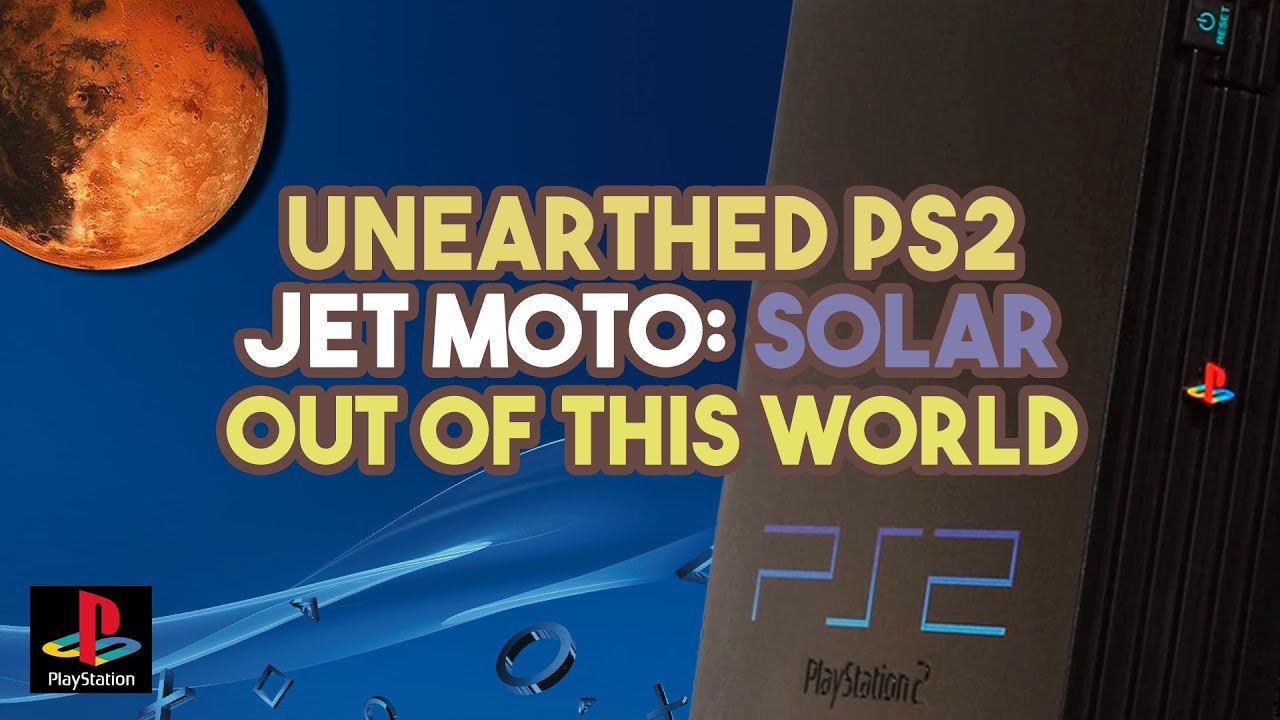 Unearthed Jet Moto Solar prototype for PlayStation 2! 