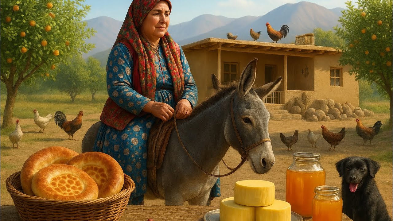 Village Life In Iran Mountains Far From Civilization | Storing Like Villagers