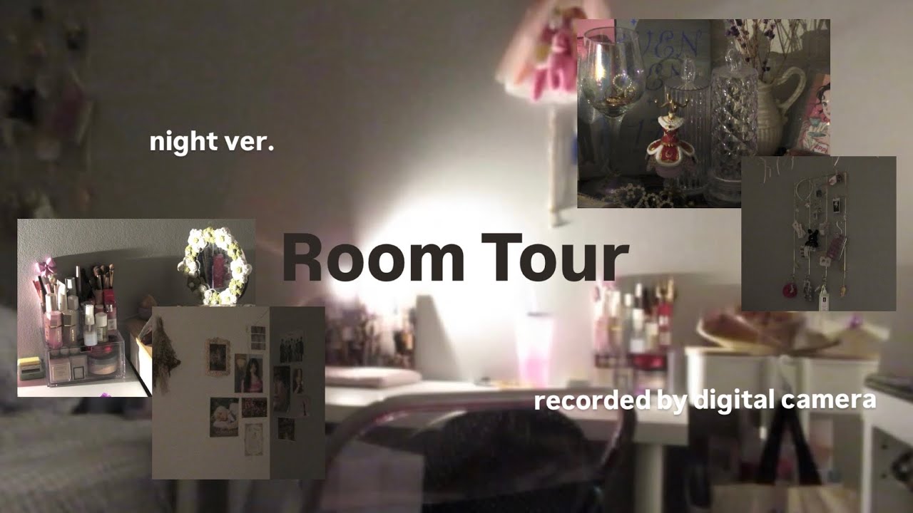 Room tour🌟限界大学生リアルな部屋紹介🏠5.5畳マンション実家暮らし📹デジカメ撮影