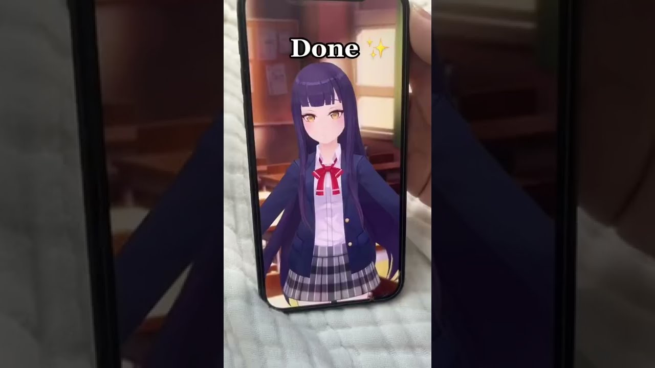 Making Myself an Anime Character on this New App #Shorts #techtok #anime #vtubing #vtuber #envt