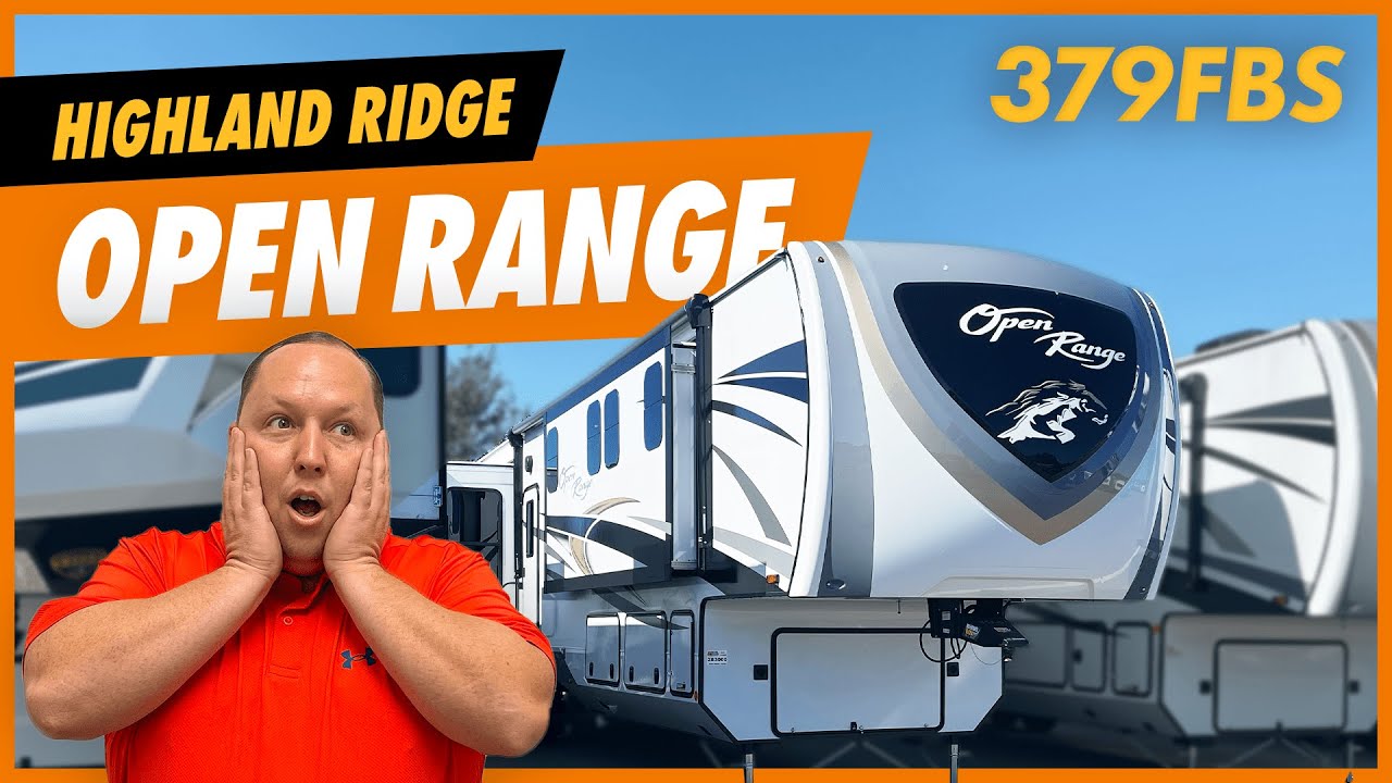 AMAZING HUGE Master Bathroom in this 5th Wheel!