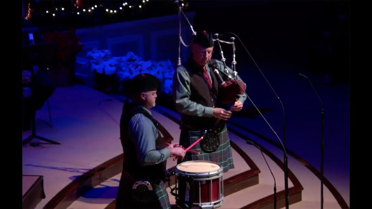 Little Drummer Boy - Solo Bagpipes & Drums
