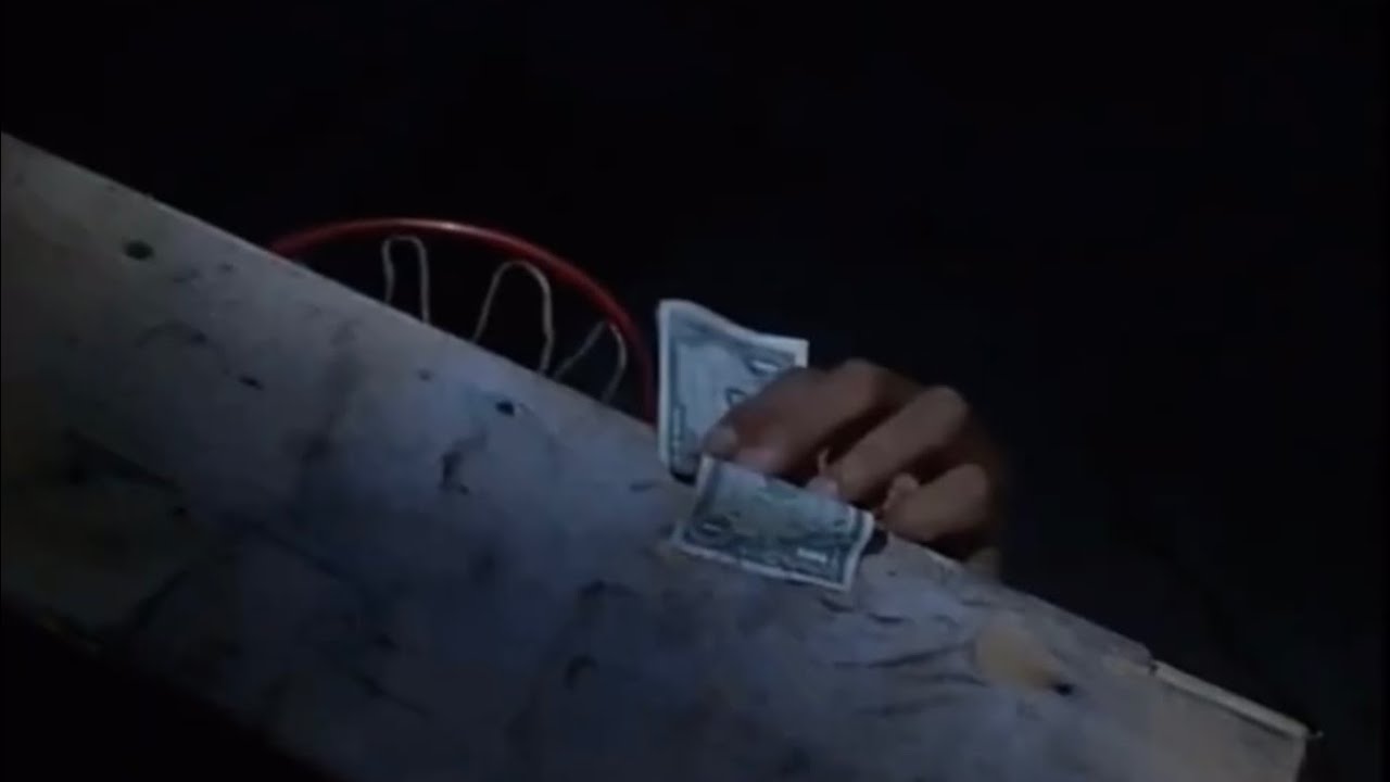 Bo Kimble Snatches A Dollar Off The Top Of The Backboard! (Heaven Is A Playground Clip)