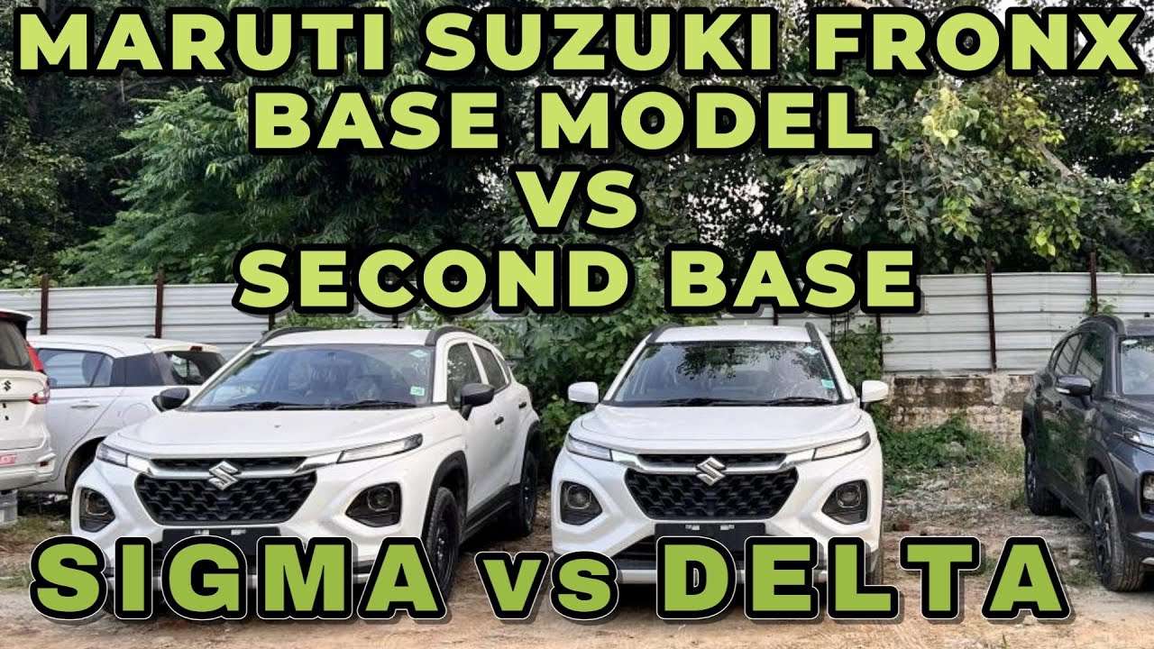 Maruti Suzuki Fronx Base vs Second Model Base All Confusion Door Which Variant to Take Understanding