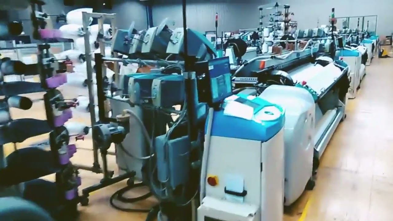 VAMATEX LEONARDO - ITEMA #textile #machine #Itema #textileindustry #termopartners #rapierloom