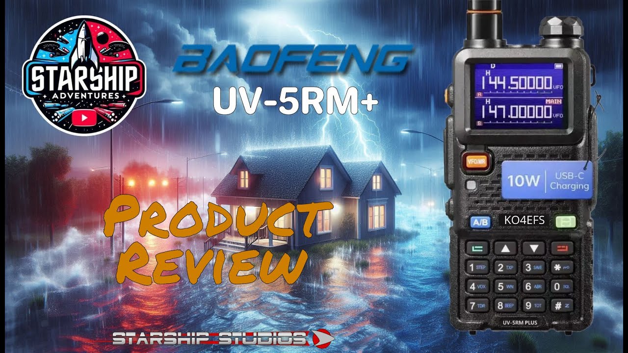 🔴Baofeng UV-5RM Full Review – 10W Power, USB-C, and Big Upgrades Over the UV-5R!