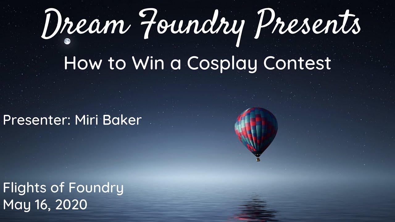 How to Win a Cosplay Contest