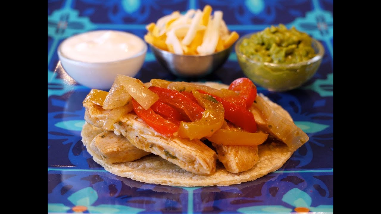Recipes for Kids: How to Make Chicken Fajitas for Children - Weelicious
