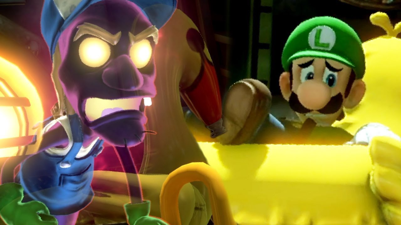 Luigis Mansion 3 - 100% Walkthrough Part 14 - Clem the Plumber Ghost!
