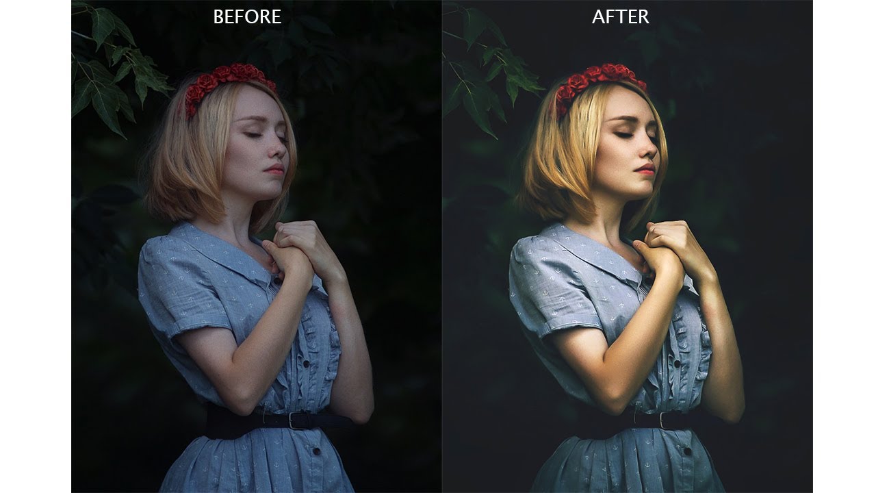 Photoshop Tutorial : Outdoor Portrait Edit | Cinematic Matte Effect