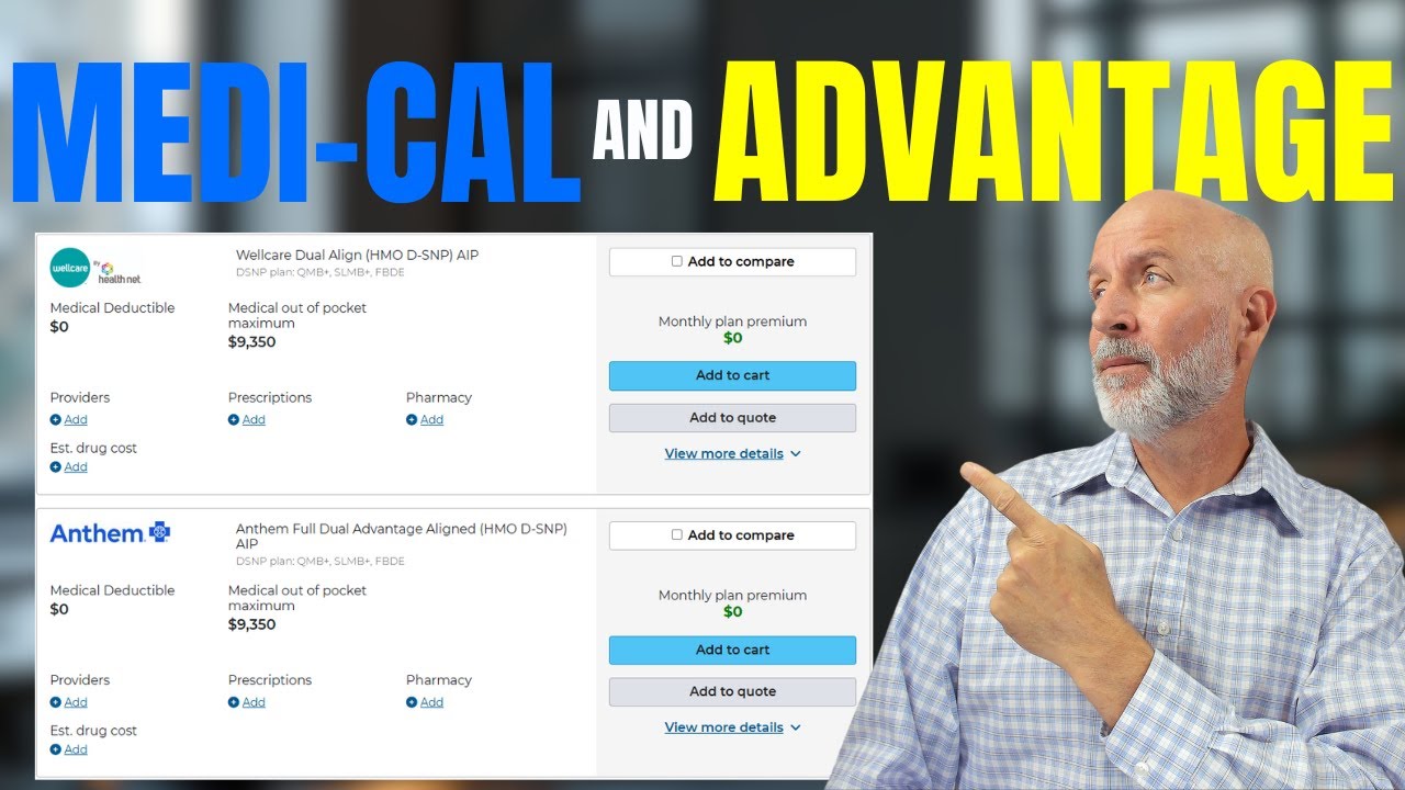 Understanding Medi-cal and Medicare Advantage Plans! (Medi Medi Plans)