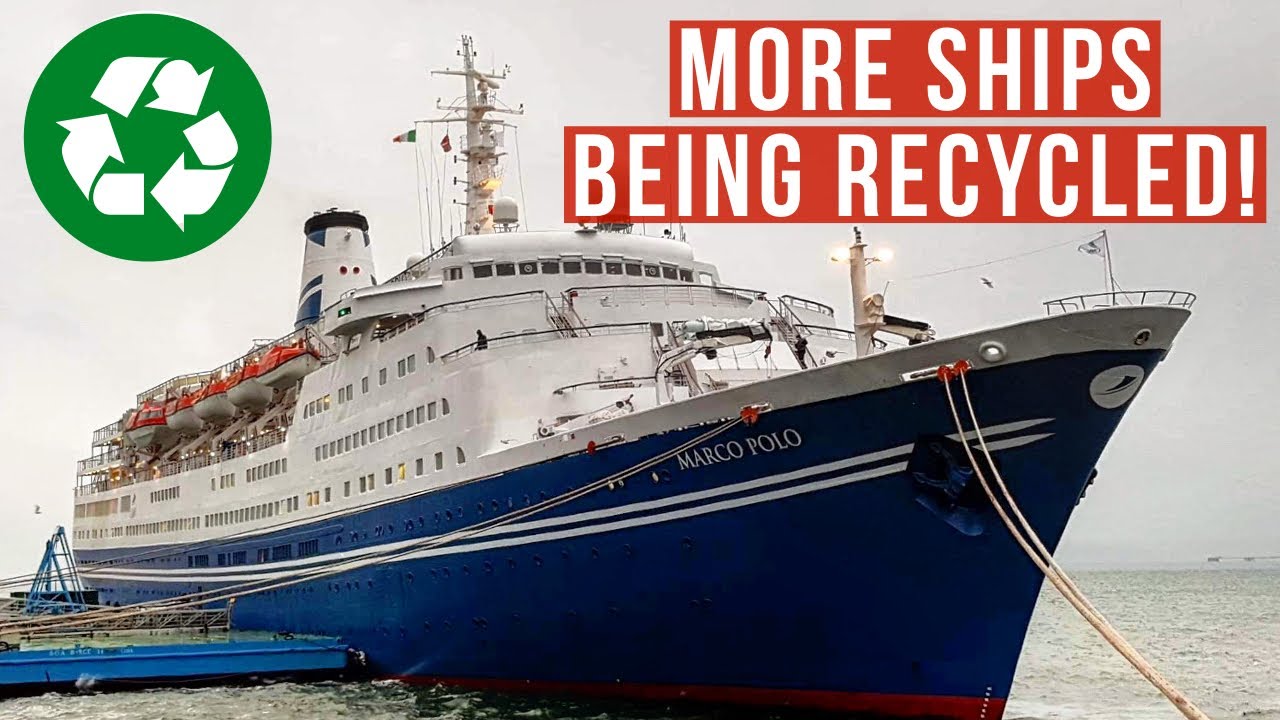 Rare Ocean Liner + Ground Breaking Cruise Ship Scrapped!