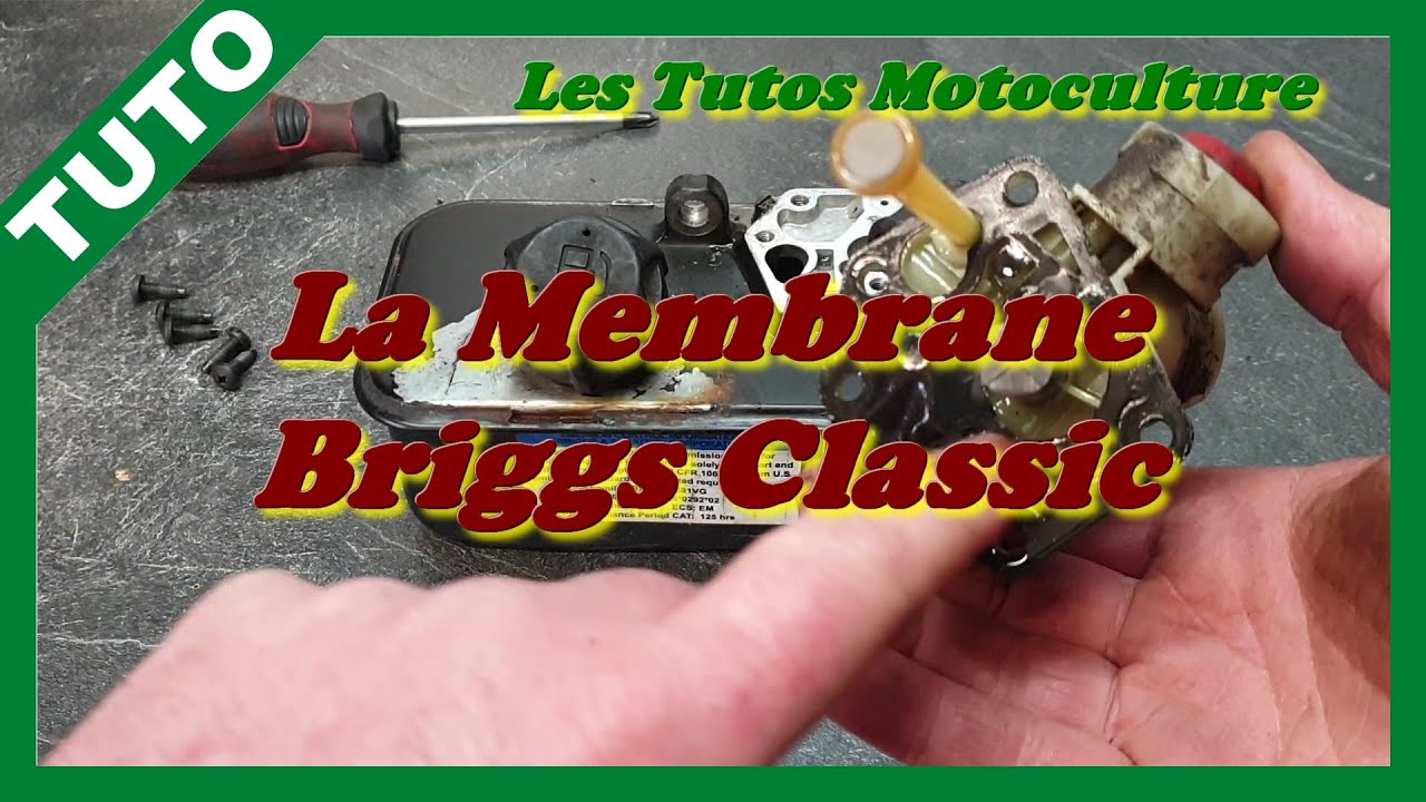 Tondeuse démarre et cale ( moteur Briggs classic,sprint,quattro )