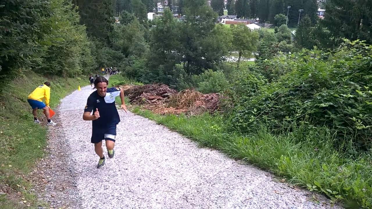 Parma in ritiro a Pinzolo - Allunghi in salita (2)