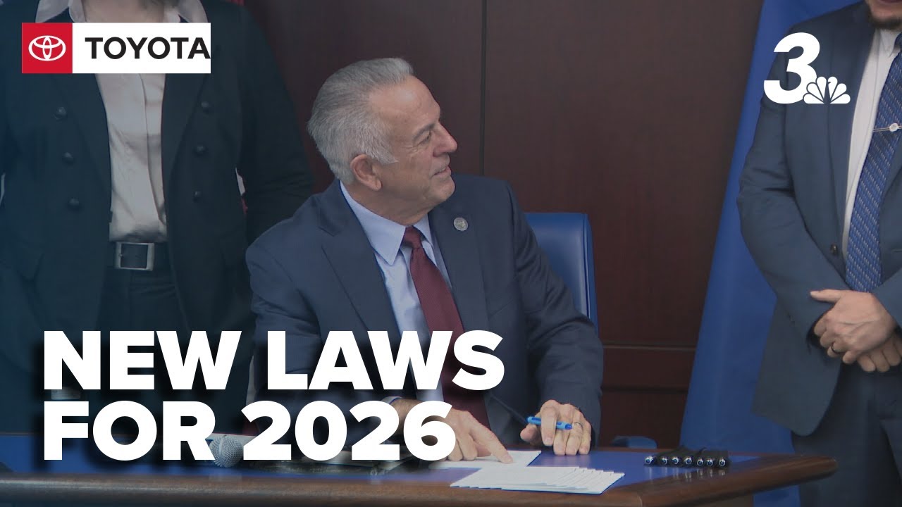 These are some of the new Nevada laws taking effect in 2026