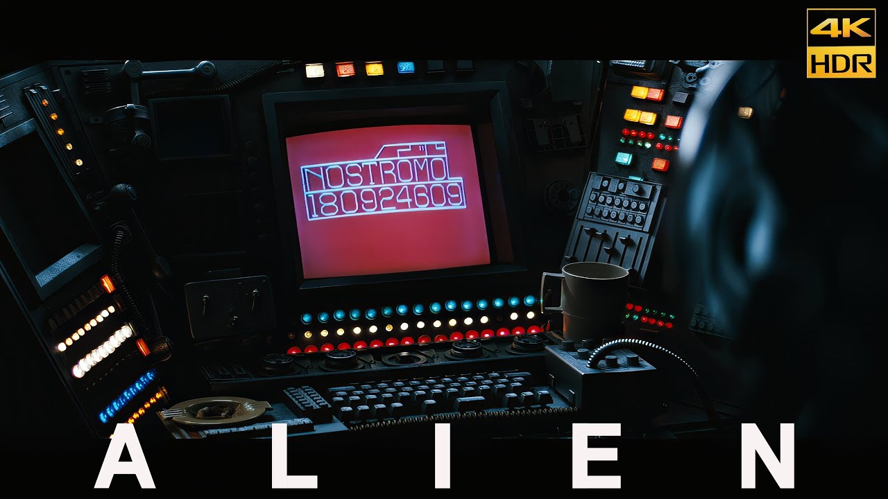 Alien (1979) – The Nostromo Awakens Movie Clip | 4K HDR10 AI Remaster (Dolby Vision Mastered)