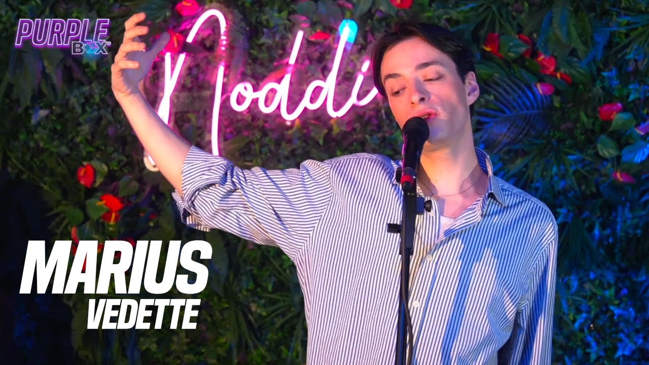 Vedette - Marius | Live at La Purple Box