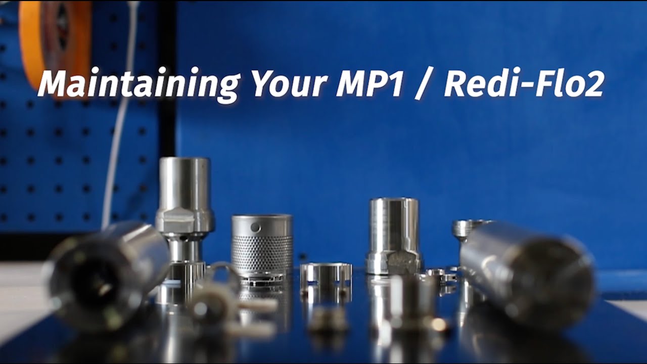 Maintaining Your MP1 / Redi-Flo2