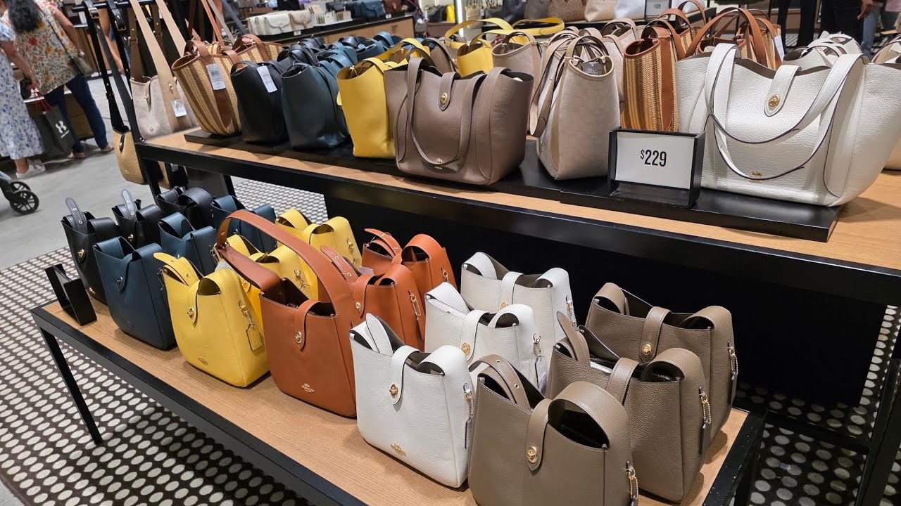 NEW😍COACH OUTLET🛍~ UP TO 70% OFF~ 👜BAGS~ 👛WALLETS & MORE~ LET'S BROWSE‼️