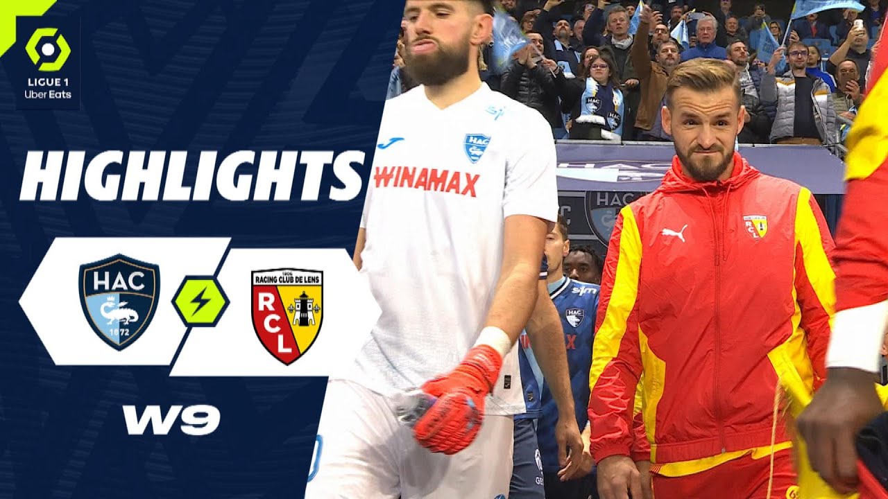 HAVRE AC - RC LENS (0 - 0) - Highlights - (HAC - RCL) / 2023-2024