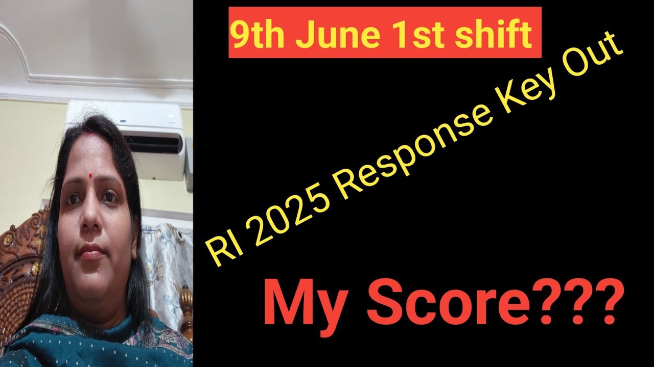 RI 2025 Response Key Out|My Score??