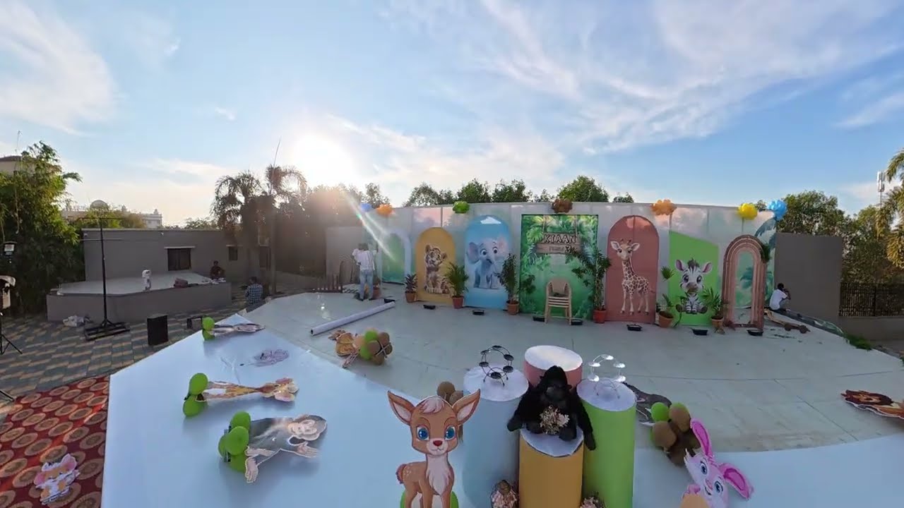 Decoration Work Kalaburagi by DJI OSMO 360