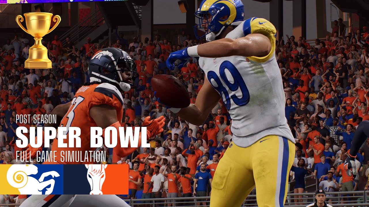Rams vs. Broncos | 2025-26 Super Bowl | Madden NFL 26 Simulation