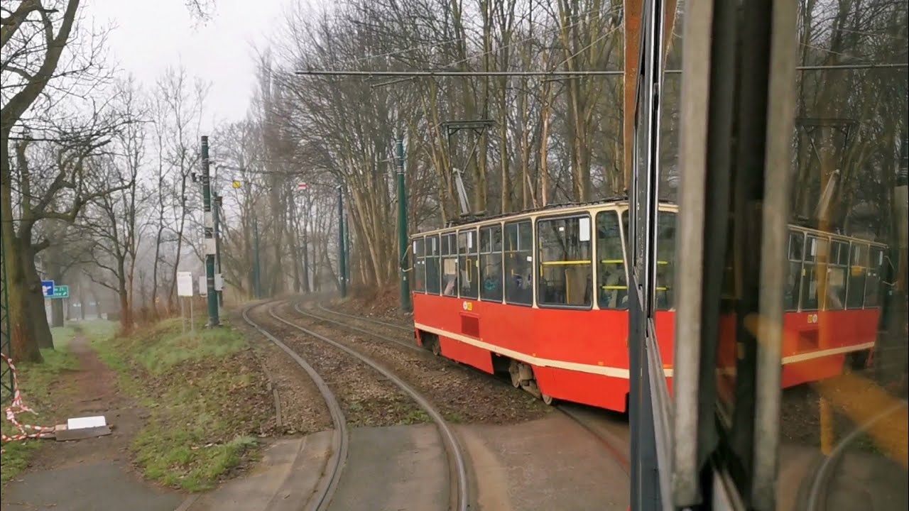 [Bytom/Zabrze] Przejazd z Bobrka do Biskupic z okna klasycznej stopiątki