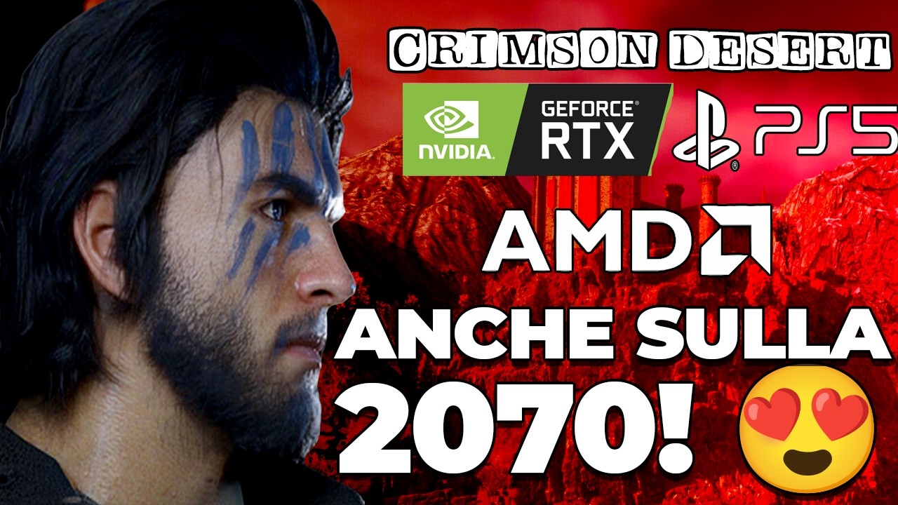CRIMSON DESERT è UN MOSTRO! 😱 Digital Foundry conferma: Gira anche su RTX 2070?