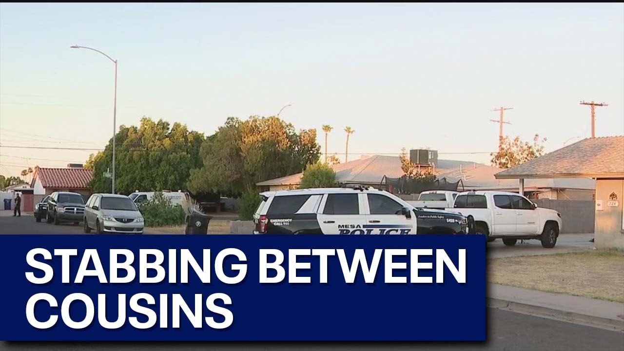 Man stabs his cousin in Mesa, PD says