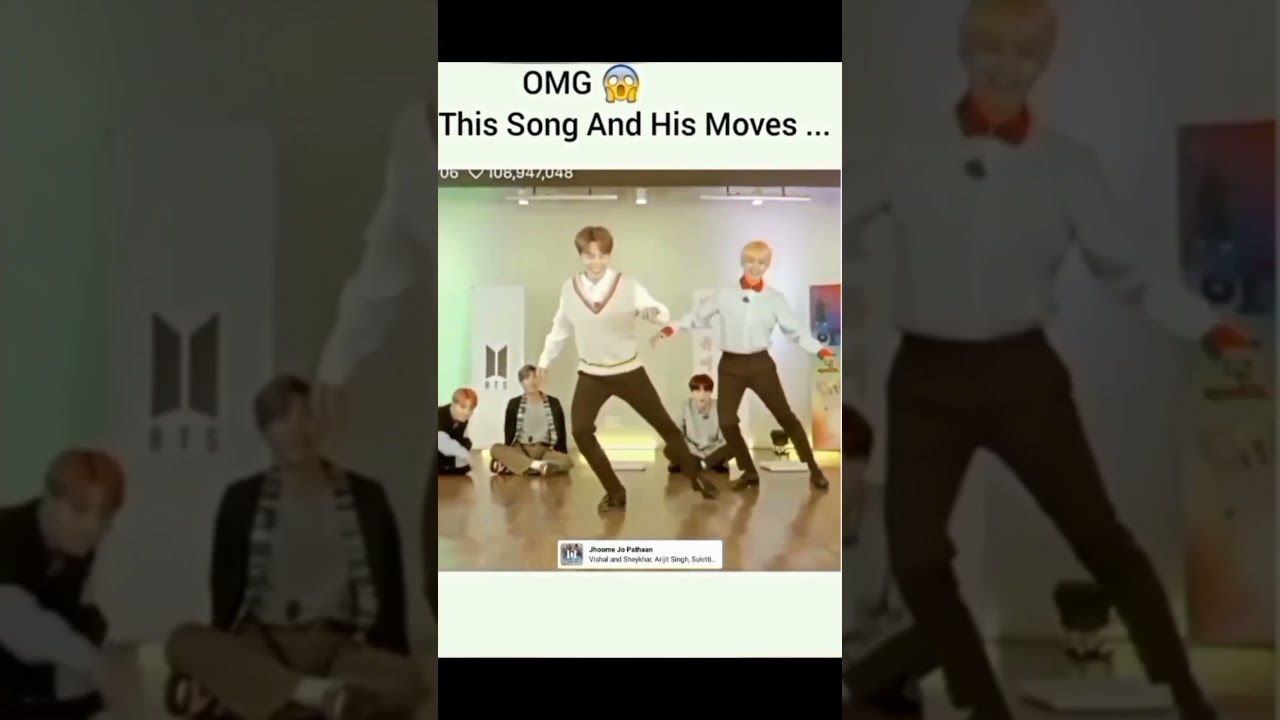 Jhoome Jo Pathan... Song And His Dance Moves 😱💜...