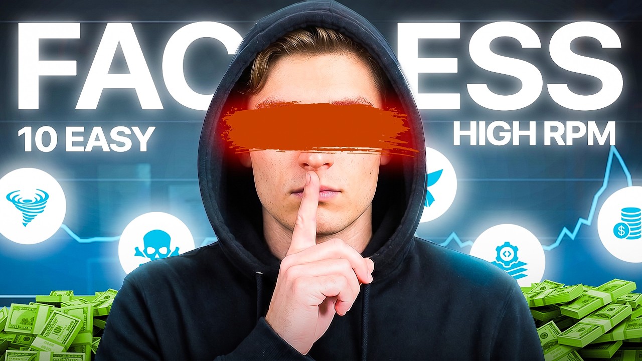 Top 10 Faceless Niches Every Beginners Should Start in 2026 - High CPM Niches