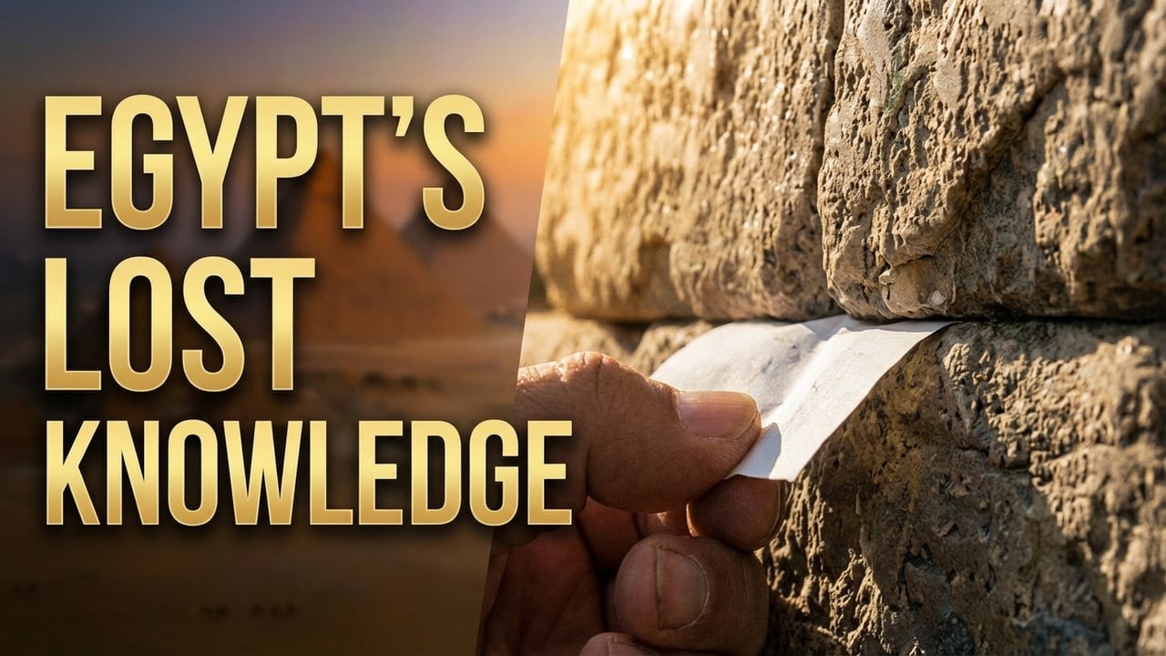 Ancient Engineers' Secret to Perfect Stone Cuts Revealed | Egypt's Lost Knowledge