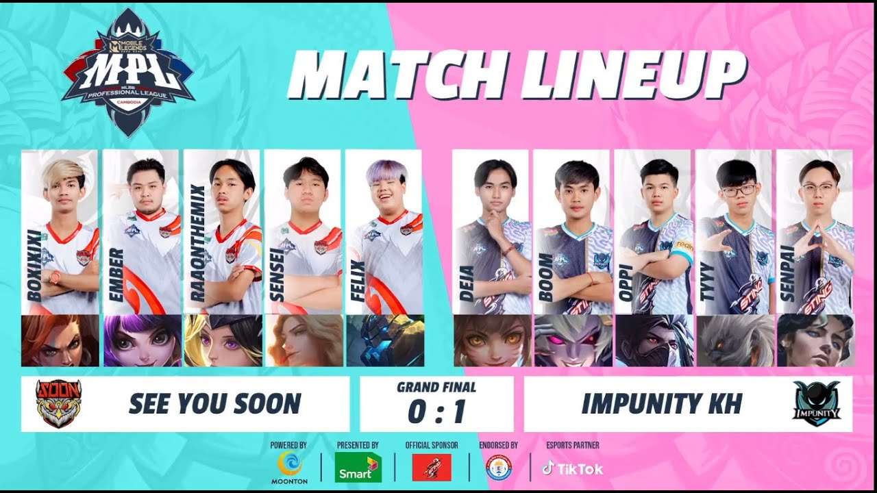 GAME 02: SeeYouSoon vs Impunity KH | MPL KH Spring Split - Playoffs - Finals | In Time Gaming