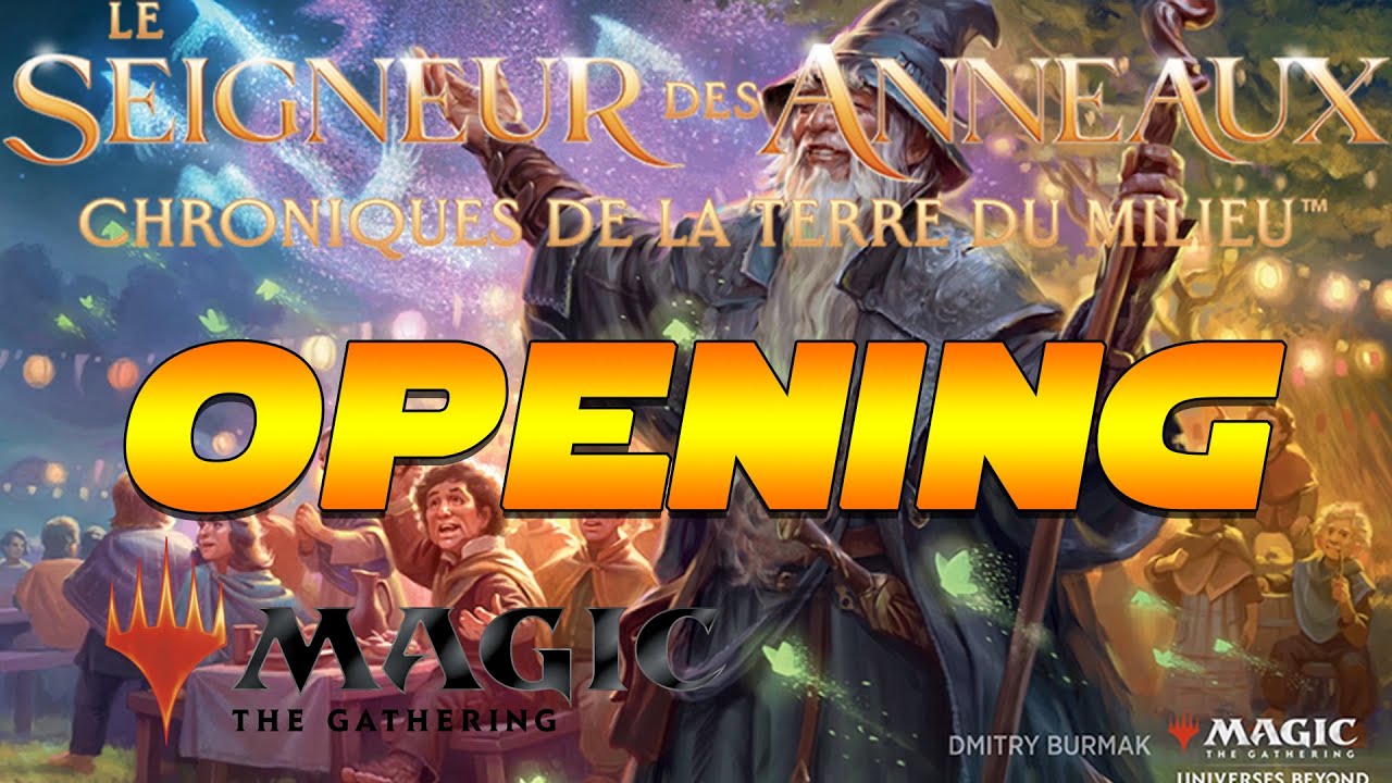 Opening : Boîte de booster d'extension le Seigneur des Anneaux !