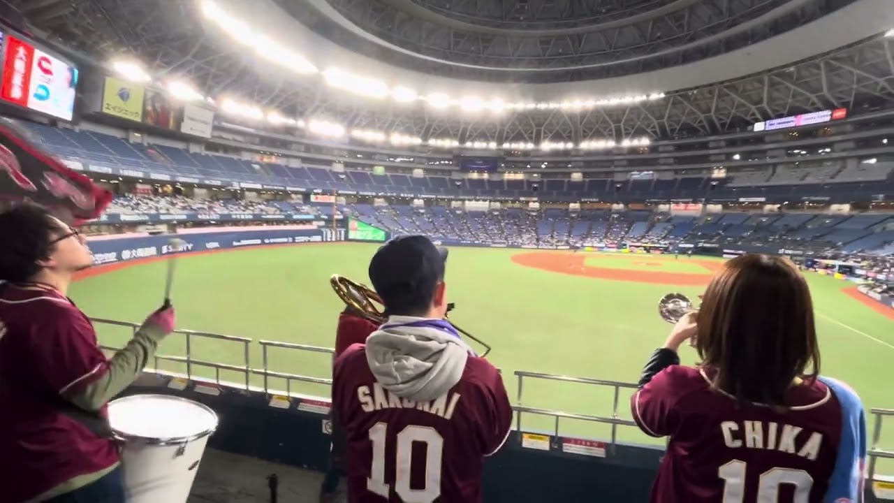 2025.3.4オープン戦東北楽天ゴールデンイーグルス1ー9
