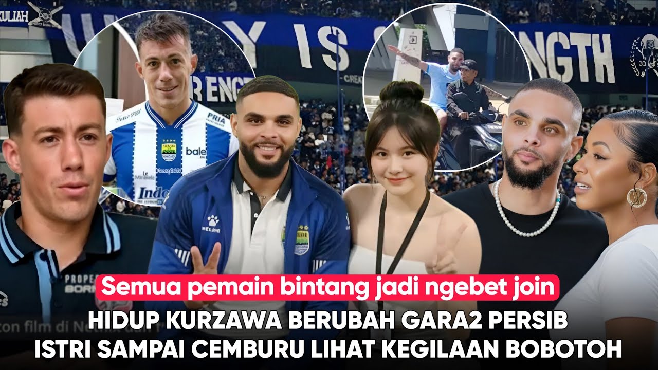 Buat Iri Peralta, Kurzawa: Bobotoh Buat Istriku Menangis Haru” Saga Transfer Persib Belum Selesai