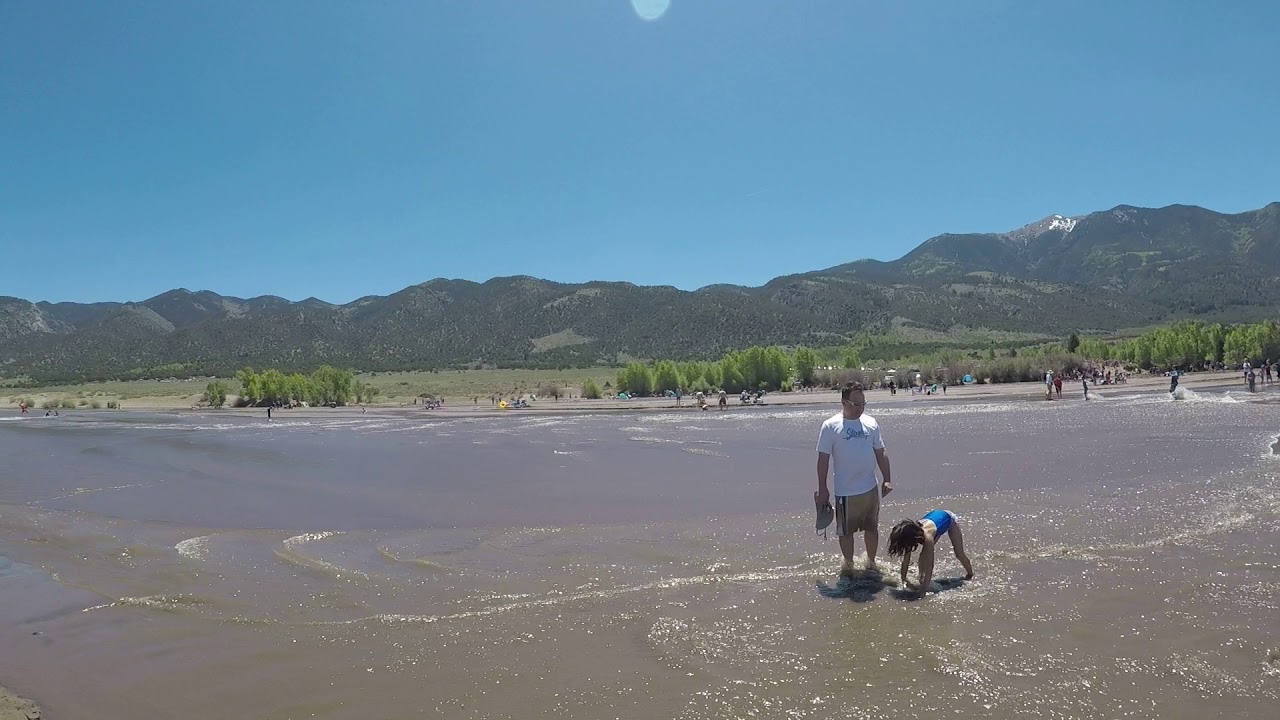 Wave Surges at Medano Creek, Great Sand Dunes National Park