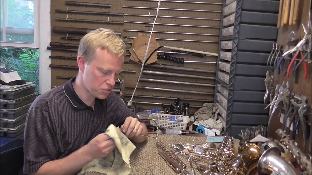 Day In The Life of a Band Instrument Repair Technician 7-31-2017
